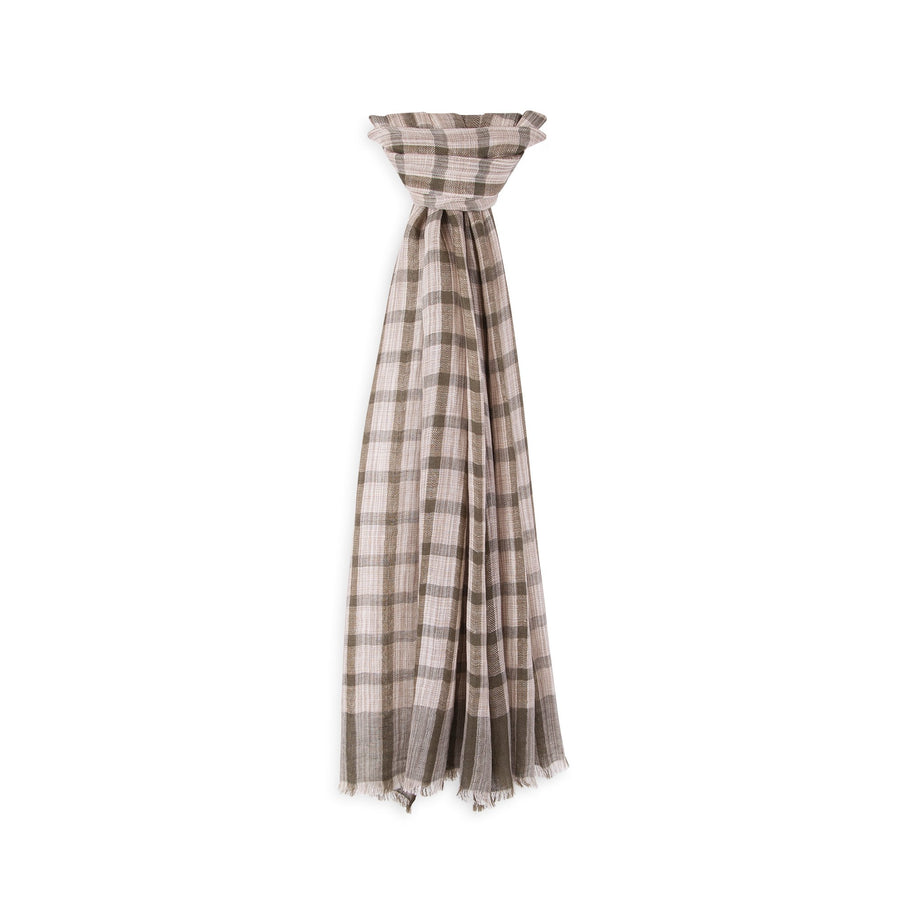 tanu-womens-check-stole-spring-summer-scarf-wool-linen-olive-combo-2021