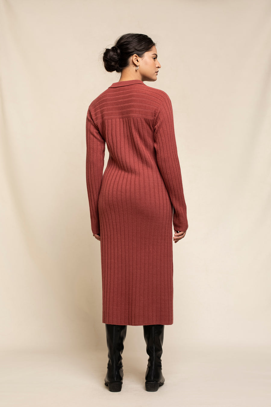 Women's Cashmere Midi Dress