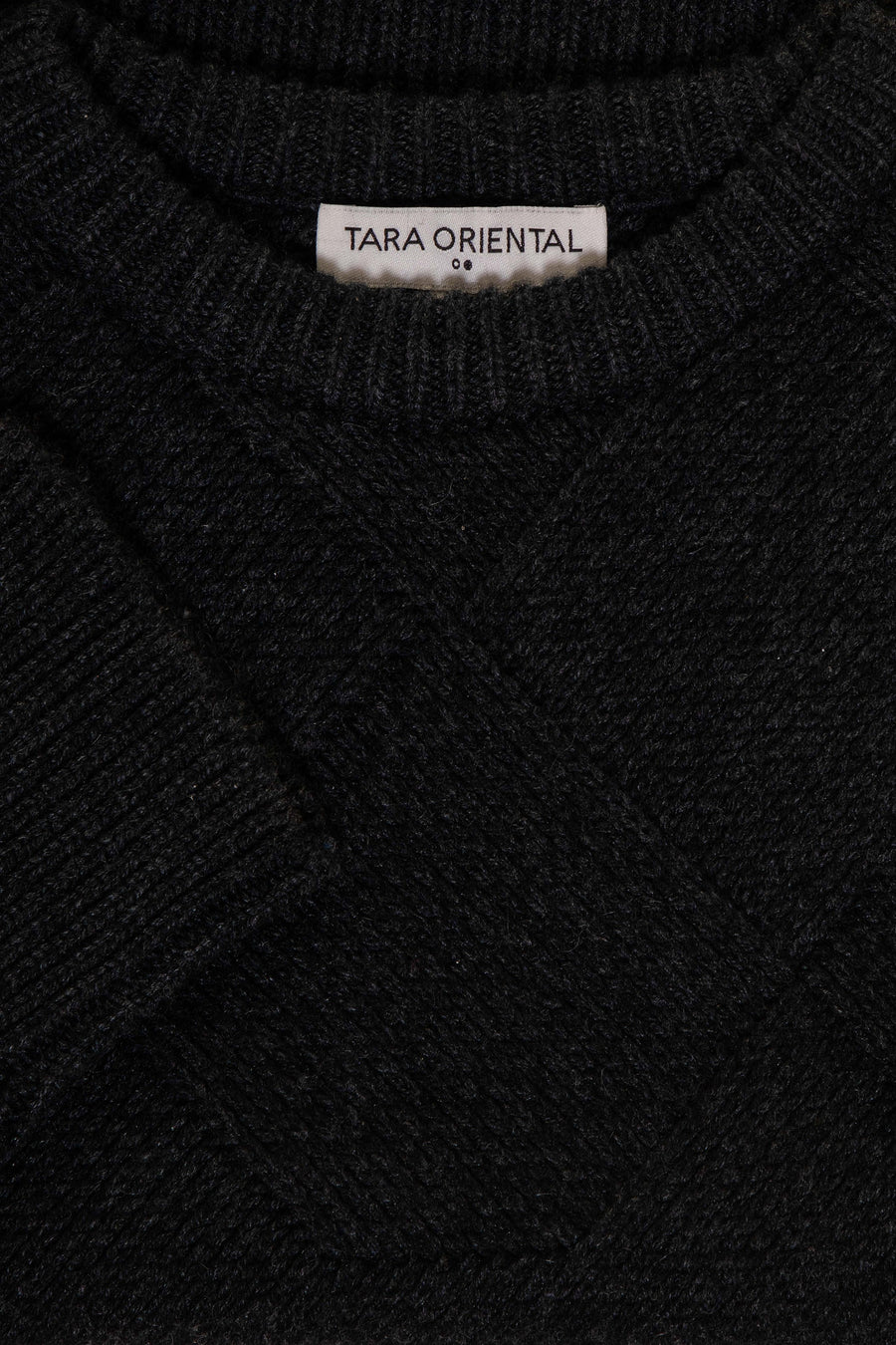Men's Wool Cashmere Lattice Top