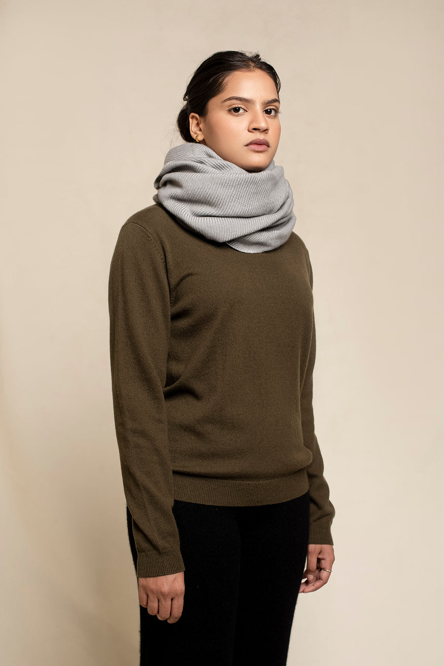 Tailored Diagonal Woven Unisex Scarf